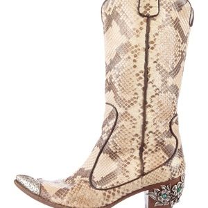 Giuseppe Zanotti Snake Boots OBO 💕